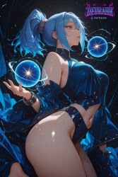 aqua (konosuba) from kono subarashii sekai ni shukufuku wo! by deurahh