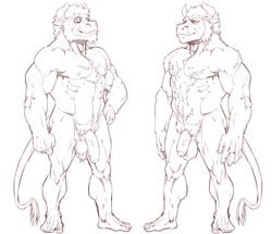 2boys anthro ball_tuft balls ballsack beard beefy body_fur body_hair bovine cattle dangling_testicles facial_hair flaccid_penis foreskin foreskin_folds forge_(artist) greek_mythology humanoid_penis intact male male_nipples male_only male_pubic_hair mammal masculine mature_male minotaur monochrome muscles muscular_male partially_retracted_foreskin pecs penis scrotum sideburns sketch tail tail_tuft testicles thewielder uncut veiny_penis