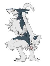 anus edit female furry no_humans nude pussy sergal smile solo syrinoth