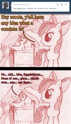 2013 apple_bloom_(mlp) balls comic cum cum_while_penetrated dialog english_text equine female friendship_is_magic group horse jaxonian male missionary_position my_little_pony one_closed_eye penetration pony scootaloo_(mlp) sex straight straight_hair text tumblr