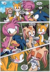 a_sparring_session amy_rose blush cream_the_rabbit dakina_(writer) female fur furry_tail hedgehog male miles_tails_prower mobius_unleashed multiple_tails nude palcomix sega sonic_(series) sonic_the_hedgehog sonic_the_hedgehog_(series) sonic_x tail text torn