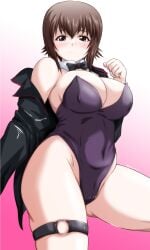 nishizumi maho from girls und panzer by yts takana