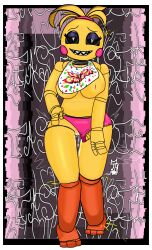 toy chica (fnaf) from five nights at freddy's by theregod
