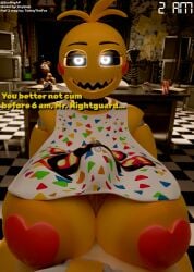 toy chica (axylpup) from five nights at freddy's by scalingap