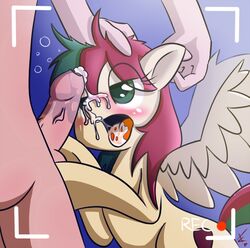 ass balls blowsy blowsy_wings blush camera cradeelcin cum cum_in_mouth cutie_mark equine erection fellatio female hair horse human interspecies male my_little_pony nude open_mouth oral oral_sex original_character pegasus penis pony sex straight tongue uncut wings zoophilia