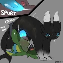 fury (httyd) from dreamworks by doeboi