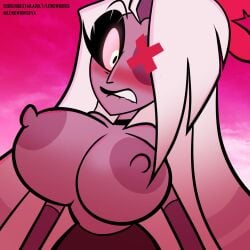 vaggie (hazbin hotel) from hazbin hotel by lewdwhorse