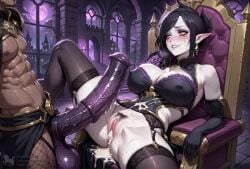morgana from league of legends by creamhorseai