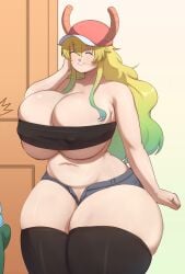 lucoa from miss kobayashi's dragon maid by triagorodri (artist)