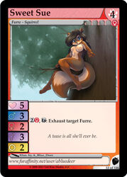 abluedeer anthro breasts female furoticon rodent solo squirrel tcg