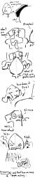 1girls 2d 2girls algebralien battle_for_dream_island bfdi bfdia biting_pussy black_and_white colorless english english_text female female/female female_only inanimate_object interspecies interspecies_yuri leafy_(bfdi) lesbian no_color object_show object_show_community object_shows one_(bfdi) pussy text the_power_of_two tpot vagina white_background yuri