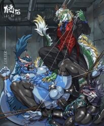 absurd_res anal anal_sex anthro ass balls big_balls big_penis bodily_fluids canid canine canis clothed clothing dragon erection fur gay genital_fluids genitals group group_sex hair hi_res huge_cock loxier male male/male male_penetrated male_penetrating male_penetrating_male mammal mythological_canine mythological_creature mythological_scalie mythology nipples nude penetration penile penile_penetration penis penis_in_ass precum scalie sex tail threesome tongue tongue_out trio veiny_penis werecanid werecanine werecreature werewolf wolf