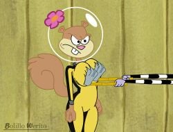 sandy cheeks from nickelodeon by bolillo werito