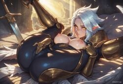 kayle from league of legends by brocolibaron