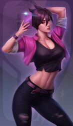 courtney (dispatch) from dispatch (game) by kodiart96