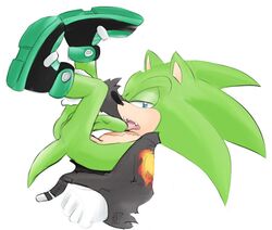 scourge the hedgehog from sega by fakerface