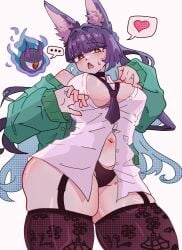 hoshimi miyabi from mihoyo by sleepingsoul