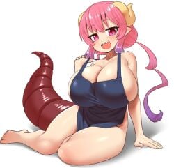 ilulu (dragon maid) from miss kobayashi's dragon maid by pero (pero7762)