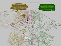 3boys consensual cuntboy cuntboy/male degradation_text degrading dick_in_ass dick_in_pussy doombringer double_penetration drooling forsaken forsaken_(roblox) goonbringer hacklord_shedletsky hairy_male held_up intersex male moaning_in_pleasure mrdoombringer muscular muscular_male penis pussy self_upload shaking shedletsky shedletsky_(forsaken) slapping speech_bubble spitroast sweat telamon text trans_man wings wings_on_head
