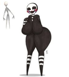 classic fnaf 2 marionette from deviantart