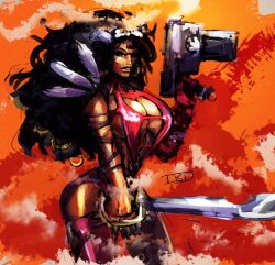 julie hm2k from heavy metal by ibdinosaur