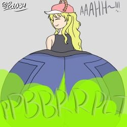 lucoa from maidragon by boi034