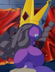 1girls animated anus ass big_lips bimbo bimbo_lips crown doggy_style female ghost hair lips long_hair looking_back loop male mario_(series) monster_girl nintendo no_eyes paper_mario paper_mario:_the_thousand-year_door penis pov purple_skin pussy queen sex shadow_queen straight theboogie thick_lips uncensored vaginal_penetration wet_penis