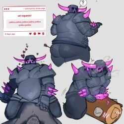 pekka (clash of clans) from clash (series) by pelvispresly