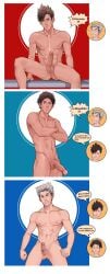 akaashi_keiji big_cock big_dick big_penis bokuto_koutarou commission gay haikyuu!! huge_cock human kuroo_tetsurou little_dick maorenc naked naked_male simple_background small_cock small_dick small_penis small_penis_humiliation tiny_penis volleyball yaoi