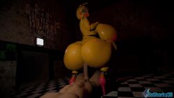 3d anímated big_penis cowgirl_position dasharky3d five_nights_at_freddy's huge_ass huge_breasts sex sound tagme toy_chica_(fnaf) video yellow_body