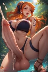nami (one piece) from one piece by futasape