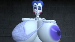 ballora_(fnafsl) ballora_(spiderjunior10) five_nights_at_freddy's five_nights_at_freddy's:_sister_location huge_breasts nipples