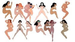 15girls andrea_beaumont arms batgirl batman:_mask_of_the_phantasm batman:_the_animated_series batman_(series) big_breasts black_hair breasts brown_hair calendar_girl catwoman catwoman_(dcau) closed_eyes completely_nude completely_nude_female crossover dc_comics dcau dcuaom emmylou_brown female female_only hairy_pussy hands harley_quinn legs lips lipstick long_hair mask modernww2fare nipples nude nude_female open_mouth poison_ivy pussy red_claw red_hair renee_montoya roxy_rocket short_hair sleeping summer_gleeson talia_al_ghul talia_al_ghul_(dcau) tattoo teeth the_new_batman_adventures tied_hair white_hair