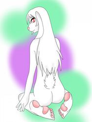 albino bunny floppy_ear furry loppy_eared pawpads paws rabbit watership_down