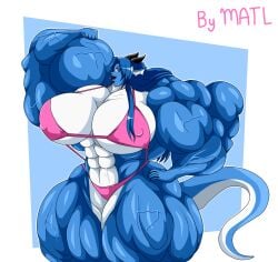 abs biceps breasts female hyper_muscles matl muscles muscular muscular_arms muscular_female muscular_legs muscular_thighs pecs