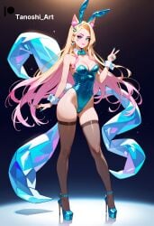 ai_generated female female_only high_heels k/da_all_out_series k/da_series league_of_legends league_of_legends:_wild_rift platform_heels riot_games tanoshi_