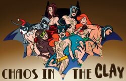 8girls andrea_beaumont barbara_gordon batgirl batman:_mask_of_the_phantasm batman:_the_animated_series batman_(series) breasts catwoman catwoman_(dcau) clayface dc_comics dcau dcuaom female harley_quinn hobodoodles nipples nude nude_female poison_ivy poison_ivy_(dcau) red_claw roxy_rocket selina_kyle talia_al_ghul talia_al_ghul_(dcau) the_new_batman_adventures