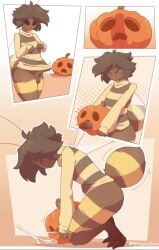 arthropod bee cum femboy hires hymenopteran insect mazus_(tinysmallman) pumpkin tinysmallman