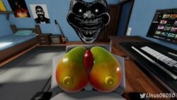 1boy 1girl1boy 1girls 3d 67 animated areolae background bedroom big_breasts boobjob breasts female grey_skin huge_breasts large_breasts linus06050 loop mango meme paizuri penis roblox robloxian self_upload shitpost sound sound_effects tagme titjob trollface trollge video