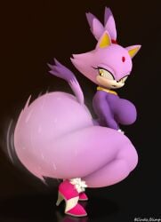 1girls anthro ass ass_bigger_than_head ass_focus ass_shake big_ass big_butt big_thighs blaze_the_cat bubble_ass bubble_butt butt_focus catgirl cindablimp feline furry gyatt huge_ass huge_butt huge_thighs pantsless sega shaking_ass shaking_butt solo sonic_(series) sonic_the_hedgehog_(series) sweat sweaty sweaty_ass sweaty_body sweaty_butt thick_ass thick_thighs throwing_it_back twerk twerking