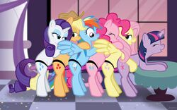 6+girls 6girls animal animated applejack_(mlp) equine female female_only fluttershy_(mlp) friendship_is_magic gif horse insertion jepso love_train lucky_pierrette mane_six_(mlp) my_little_pony pinkie_pie_(mlp) pony rainbow_dash_(mlp) rarity_(mlp) sex_toy smooth_skin strap-on strap-on_conga strap-on_train telekinesis toy twilight_sparkle_(mlp) vibrator yuri