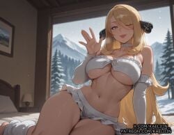 1girl 1girls ai_assisted ai_generated anime anime_style big_ass big_breasts boobs breasts clitoris curvaceous curvaceous_body curvaceous_female curvaceous_figure cynthia_(pokemon) female female_focus fit_female girl girly hentai hourglass_figure huge_ass huge_breasts kaeliiin patreon pokemon pussy sexy shiny uncensored vagina voluptuous voluptuous_female waifu waifu_diffusion woman