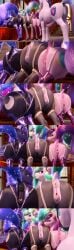 crotchless crotchless_panties equine equine_anus equine_genitalia equine_penis equine_pussy feral inviting inviting_to_sex lingerie my_little_pony princess_celestia_(mlp) princess_luna_(mlp) royal royalty shining_armor_(mlp) tagme