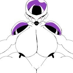 2026 anime ass big_ass big_breasts body breasts dragon_ball dragon_ball_super dragon_ball_z easyings100 edit face female female_only frieza front front_view head image lips looking_at_breasts looking_at_viewer request sex
