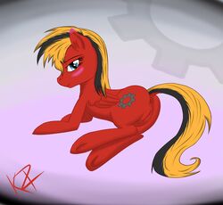 anus ass cutie_mark equine fan_character female horse looking_at_viewer my_little_pony pegasus pony pussy solo twotail813 twotail_(oc) wings