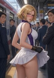 ai_generated nina_williams tekken tekken_8 tennis_uniform train