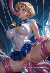 1girl 1girls ai_generated beautiful blonde_hair blowjob blue_eyes blush booty busty cassypics curvy cute cute_face deep_blowjob deep_penetration deep_throat deepthroat erotic fanart fellatio female fit fit_body fit_female high_quality highres hot hourglass_figure irrumatio legs_apart legs_spread legs_up licking licking_penis long_eyelashes naked navel no_panties nude oral oral_penetration oral_sex parted_lips patreon puffy_lips puffy_nipples rough_oral rough_sex round_ass round_breasts round_butt sailor_moon sailor_uranus sexy slim_waist squeezing stomach sucking sucking_penis suspended_via_tentacles suspension tentacle tentacle_in_ass tentacle_in_mouth tentacle_in_pussy tentacle_penetration tentacle_sex tentacles tentacles_around_arms tentacles_around_legs thick thick_ass thick_legs thick_thighs vagina vaginal vaginal_insertion vaginal_penetration vaginal_sex waifu wet wet_body wide_hips