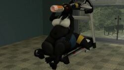 bbw big_breasts breasts chubby cleavage eeveelution female furry huge_breasts kingofthekabuto overweight pokemon pokemon_(species) queenofthekabuto tagme thick_thighs umbreon weight_gain wide_hips