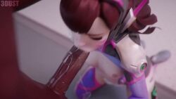 bbc blacked blacked_female blowjob blowjob_focus bnwo d.va d.va_(overwatch) deepthroat gloved_handjob gloves handjob huge_cock tagme threedust throat_bulge throat_fuck video