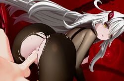 animated ass_focus back_view genshin_impact pussy_focus pussy_juice ronova_(genshin_impact) tagme video
